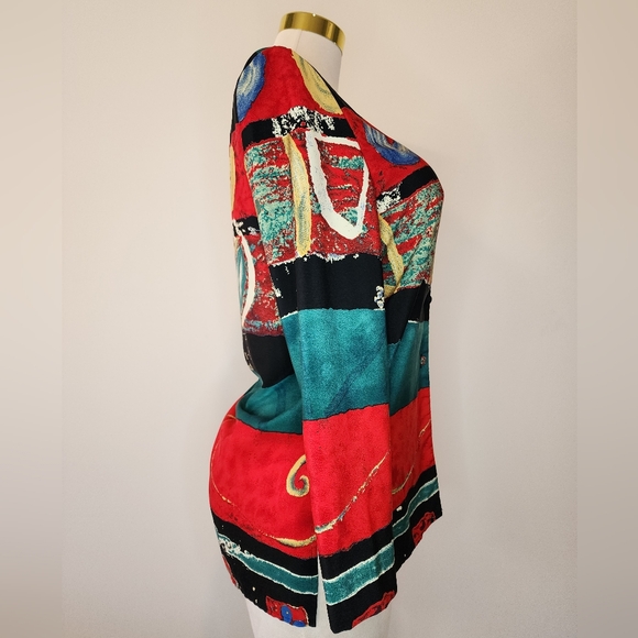 Vintage Barrie Stephens Abstract Blazer - Picture 10 of 14